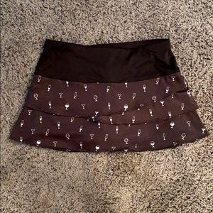 Lucky in Love Cheers tennis skirt, size Small.